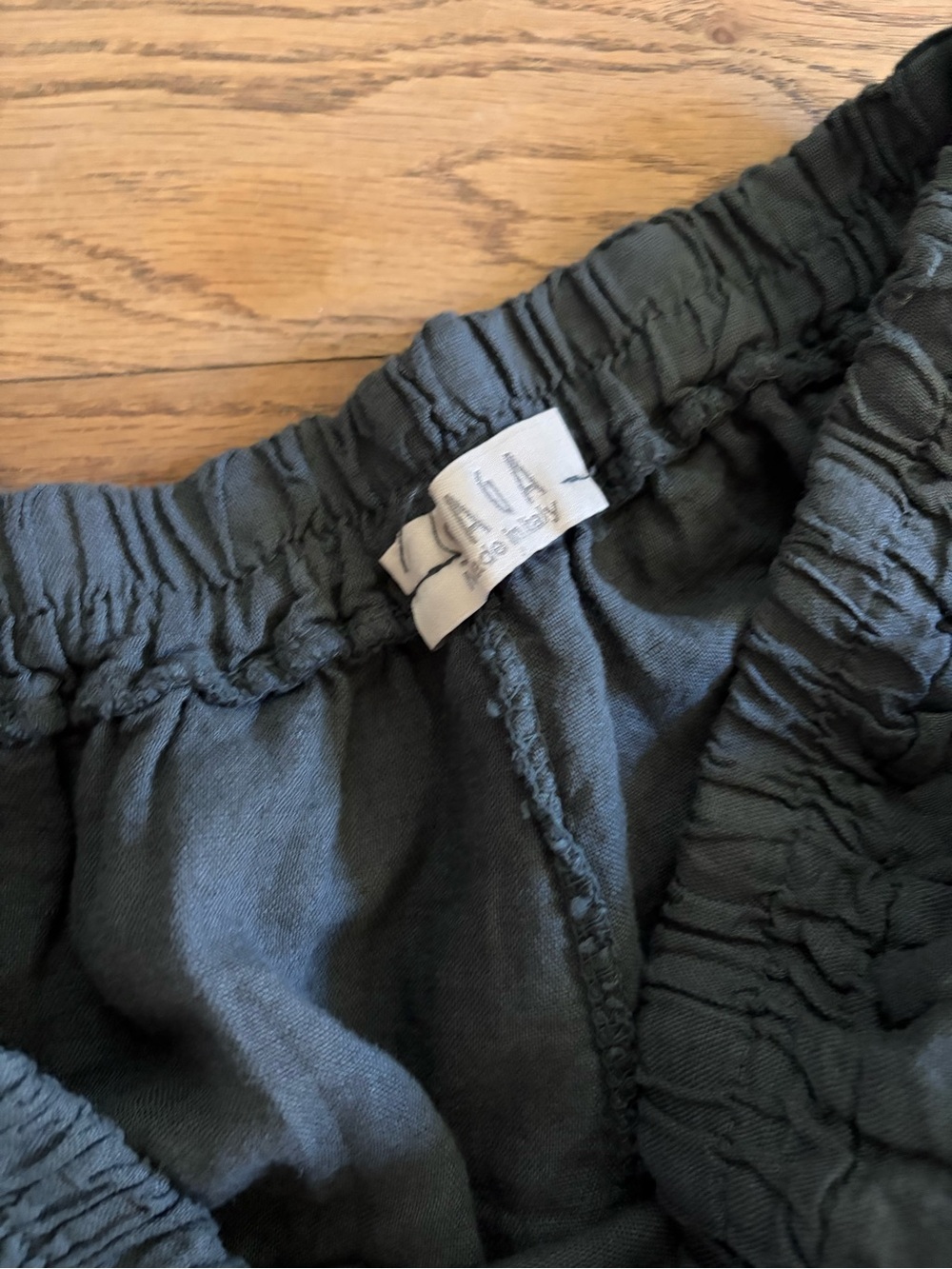 Saga 100% Linen Made in Italy Pants b5 - Picture 3 of 8